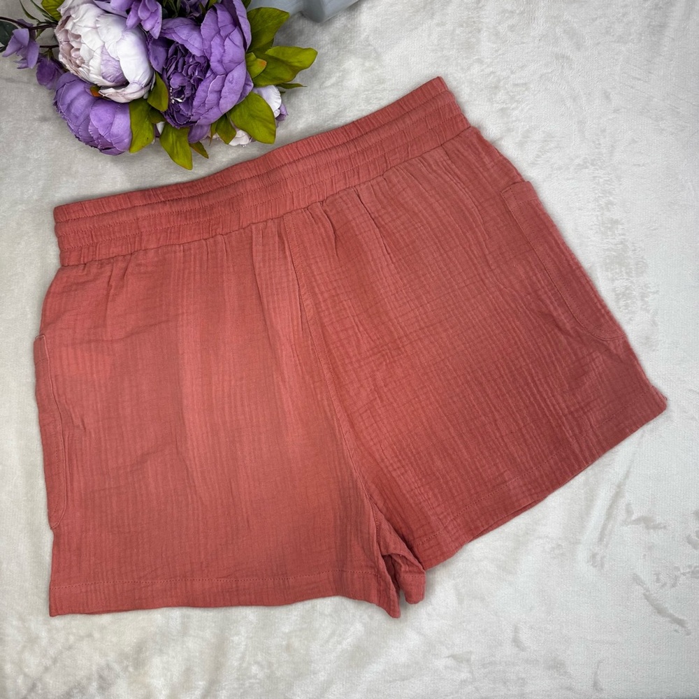 NWT Magaschoni Organic Cotton Gauze Shorts - Picture 9 of 13